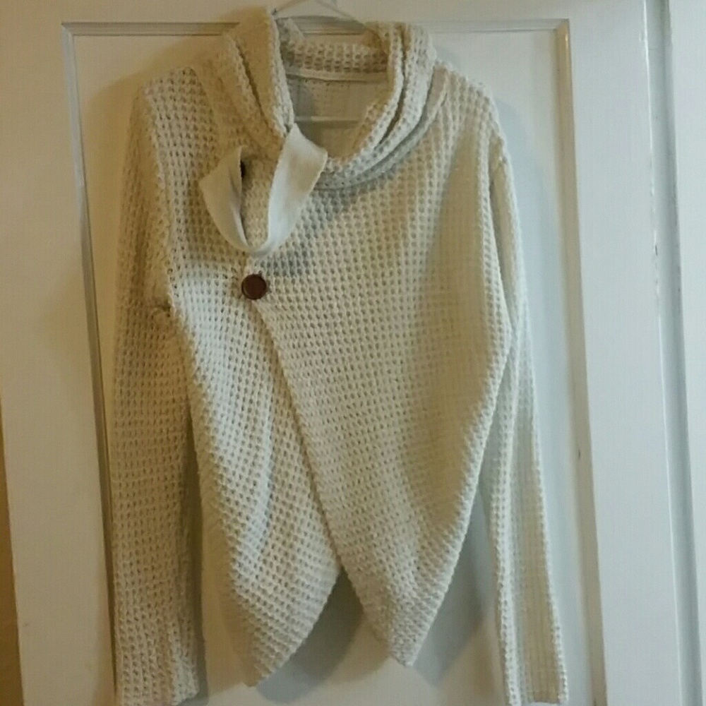 Cowl neck sweater